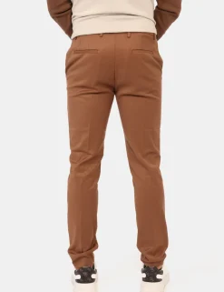 Pantaloni Fred Mello Marrone