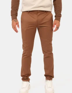 Pantaloni Fred Mello Marrone