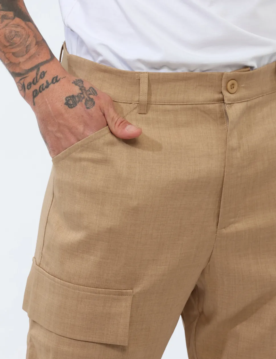 Pantaloni Goha Beige