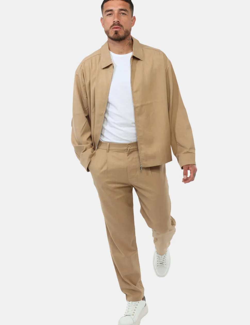 Pantaloni Goha Beige