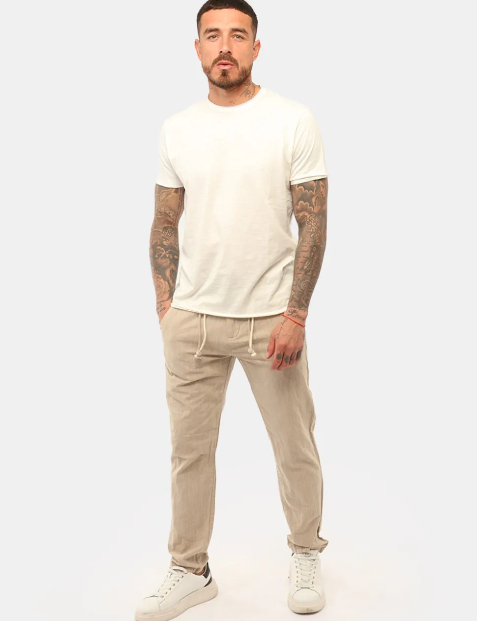 Pantaloni Goha Beige