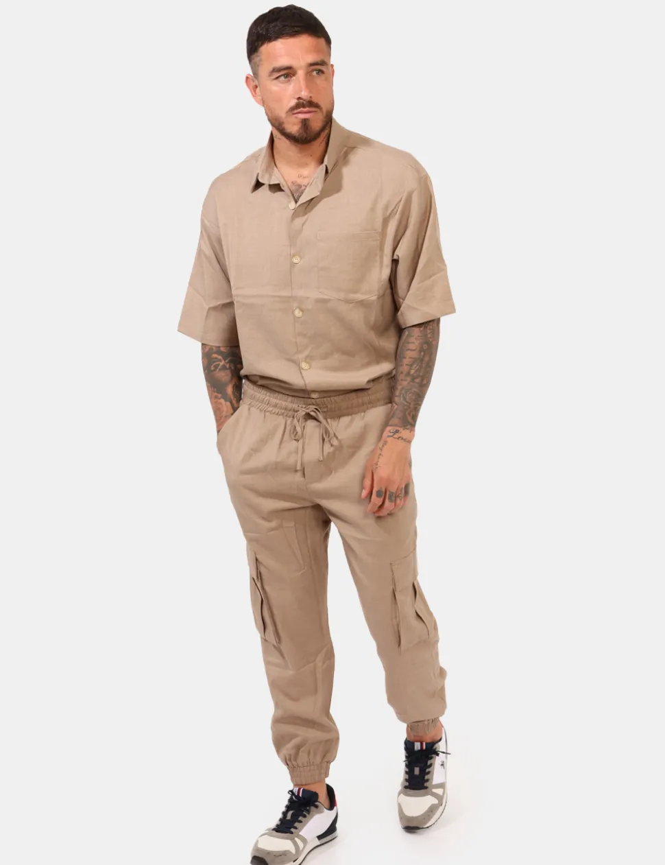 Pantaloni Goha Beige