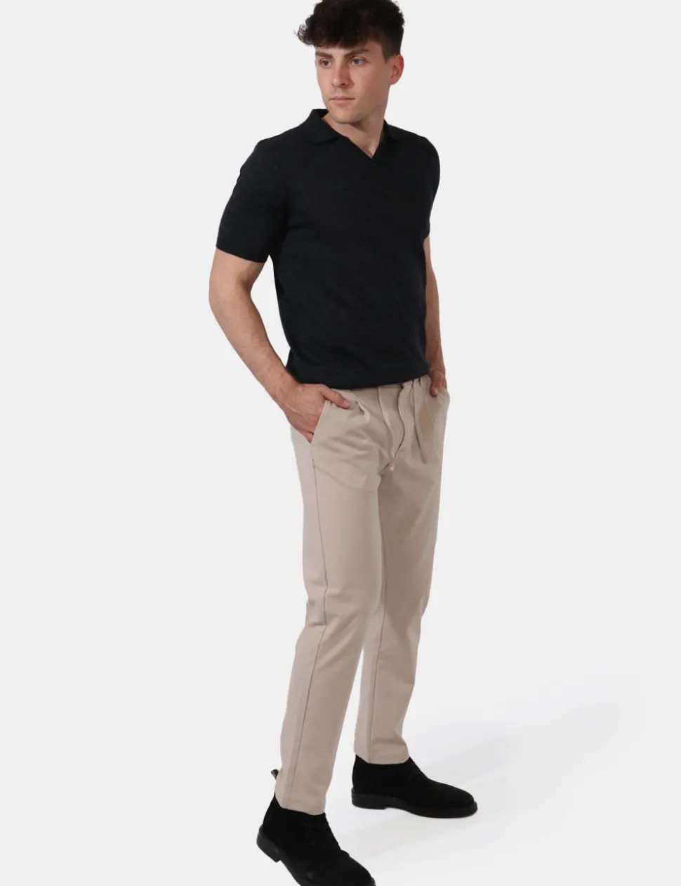 Pantaloni Goha Beige