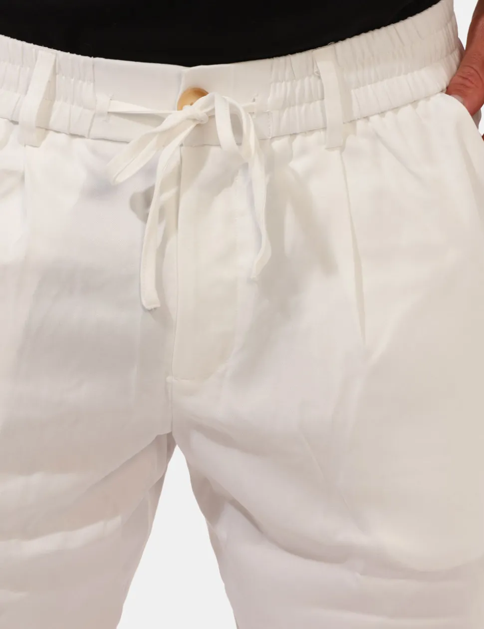 Pantaloni Goha Bianco