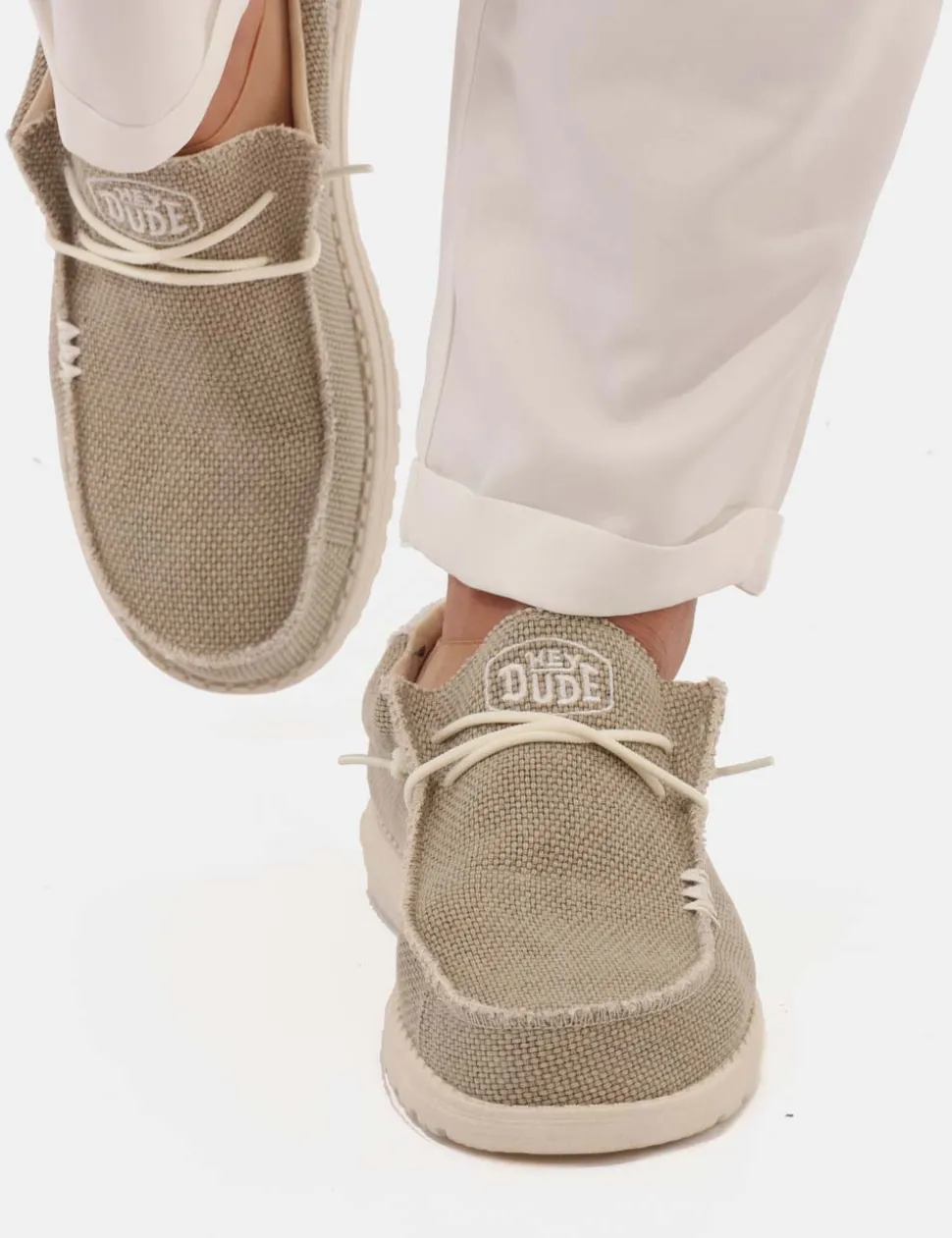 Pantaloni Goha Bianco