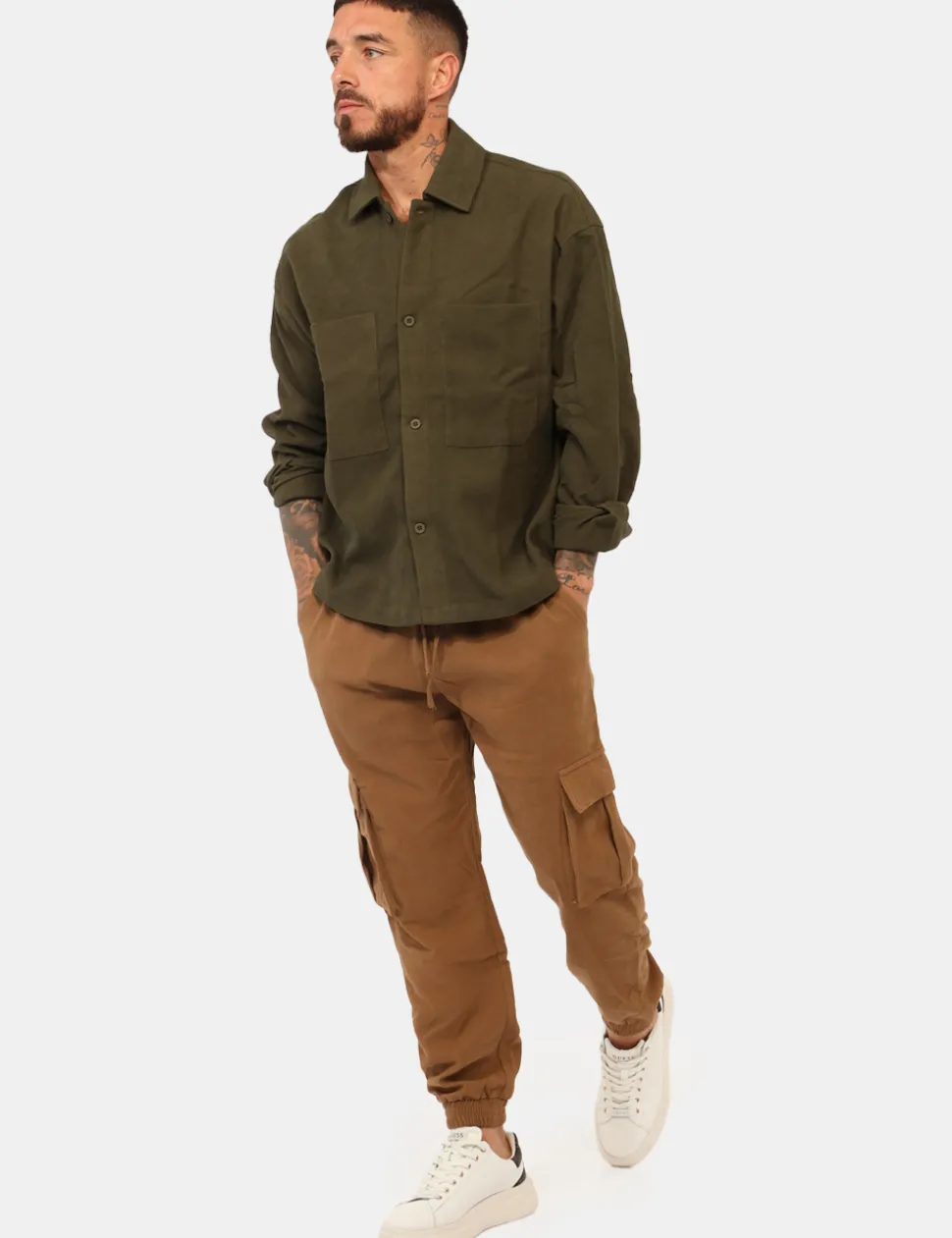 Pantaloni Goha Marrone