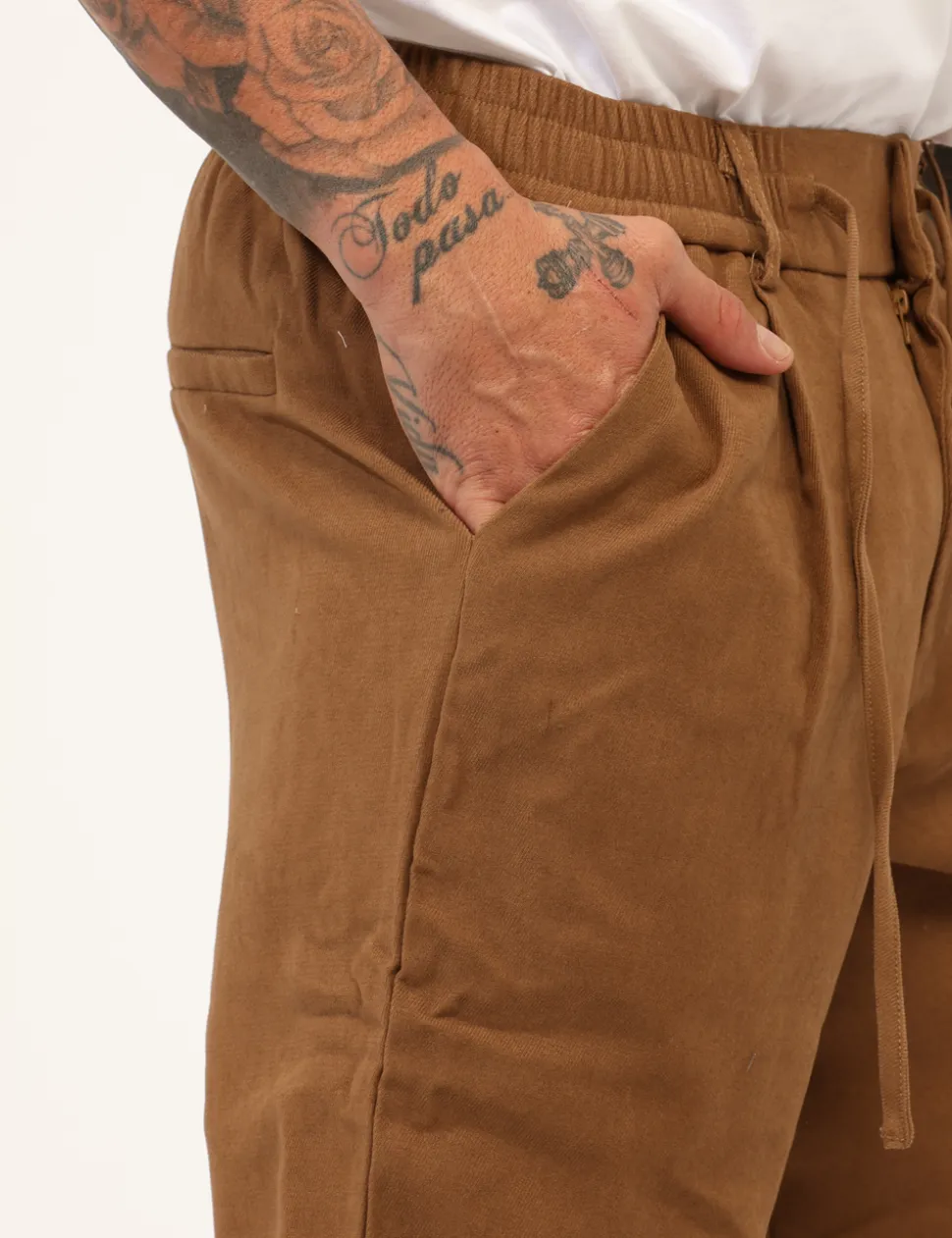 Pantaloni Goha Marrone