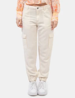 Pantaloni Guess Beige
