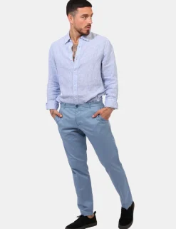 Pantaloni Guess Blu