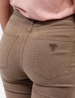 Pantaloni Guess Marrone