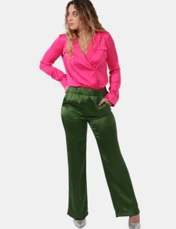 Pantaloni Liu-Jo Verde