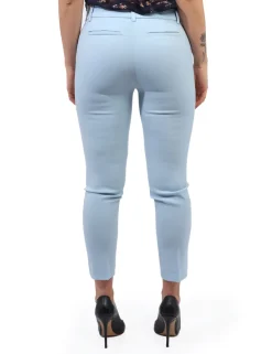Pantaloni Materica Azzurro