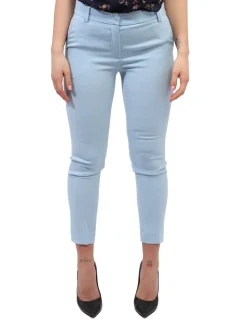 Pantaloni Materica Azzurro