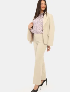 Pantaloni Materica Beige