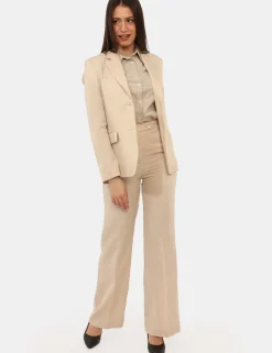 Pantaloni Materica Beige