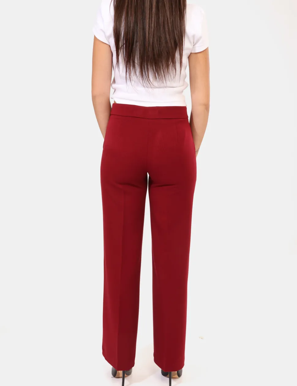 Pantaloni Materica Bordeaux