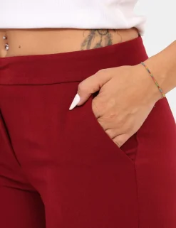 Pantaloni Materica Bordeaux