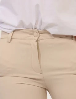 Pantaloni Materica Panna