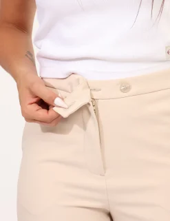 Pantaloni Materica Panna