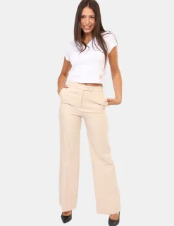 Pantaloni Materica Panna