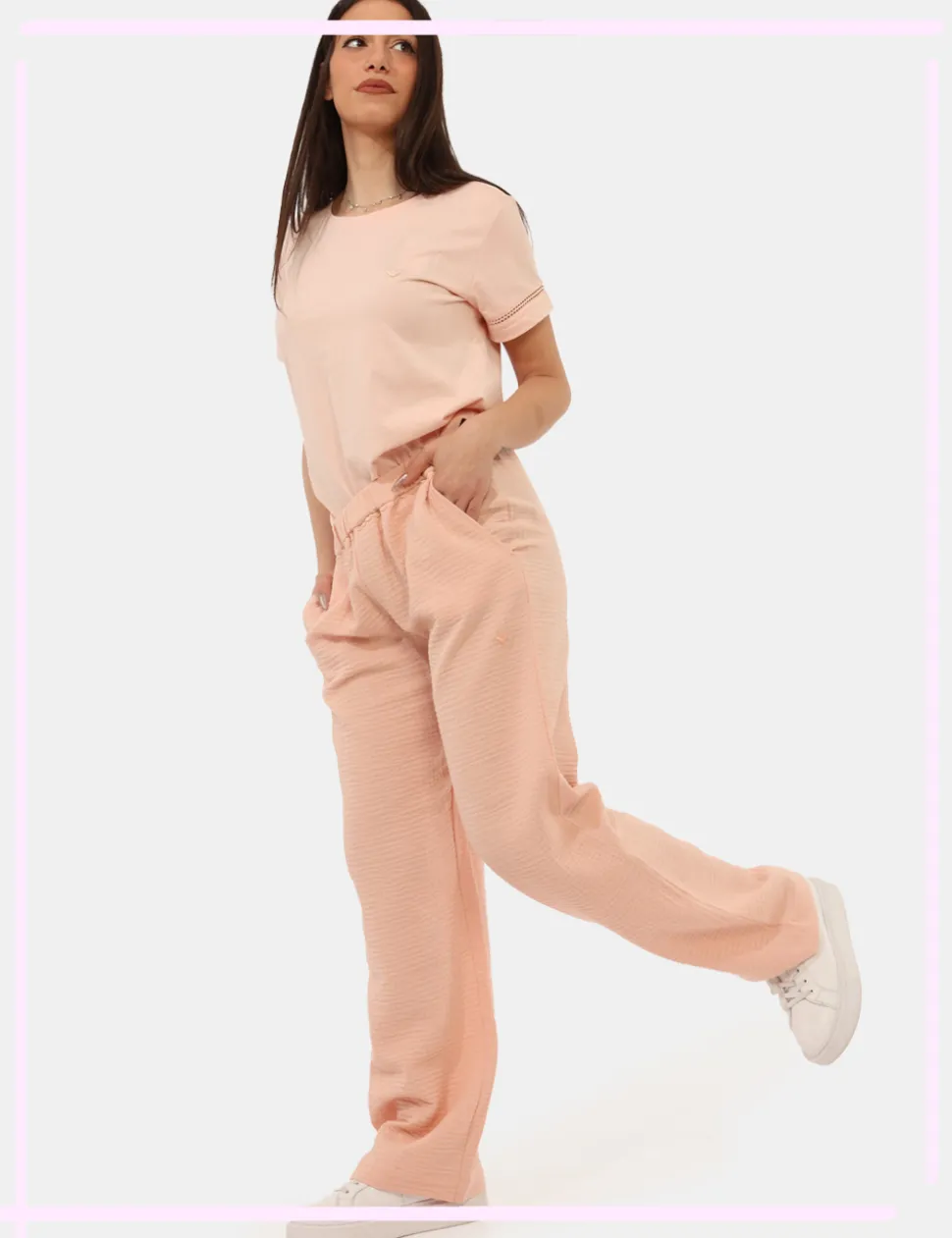 Pantaloni Pigiama Emporio Armani Rosa tg.S