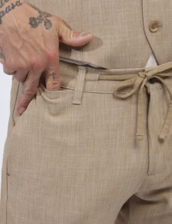 Pantaloni Prj22. Beige