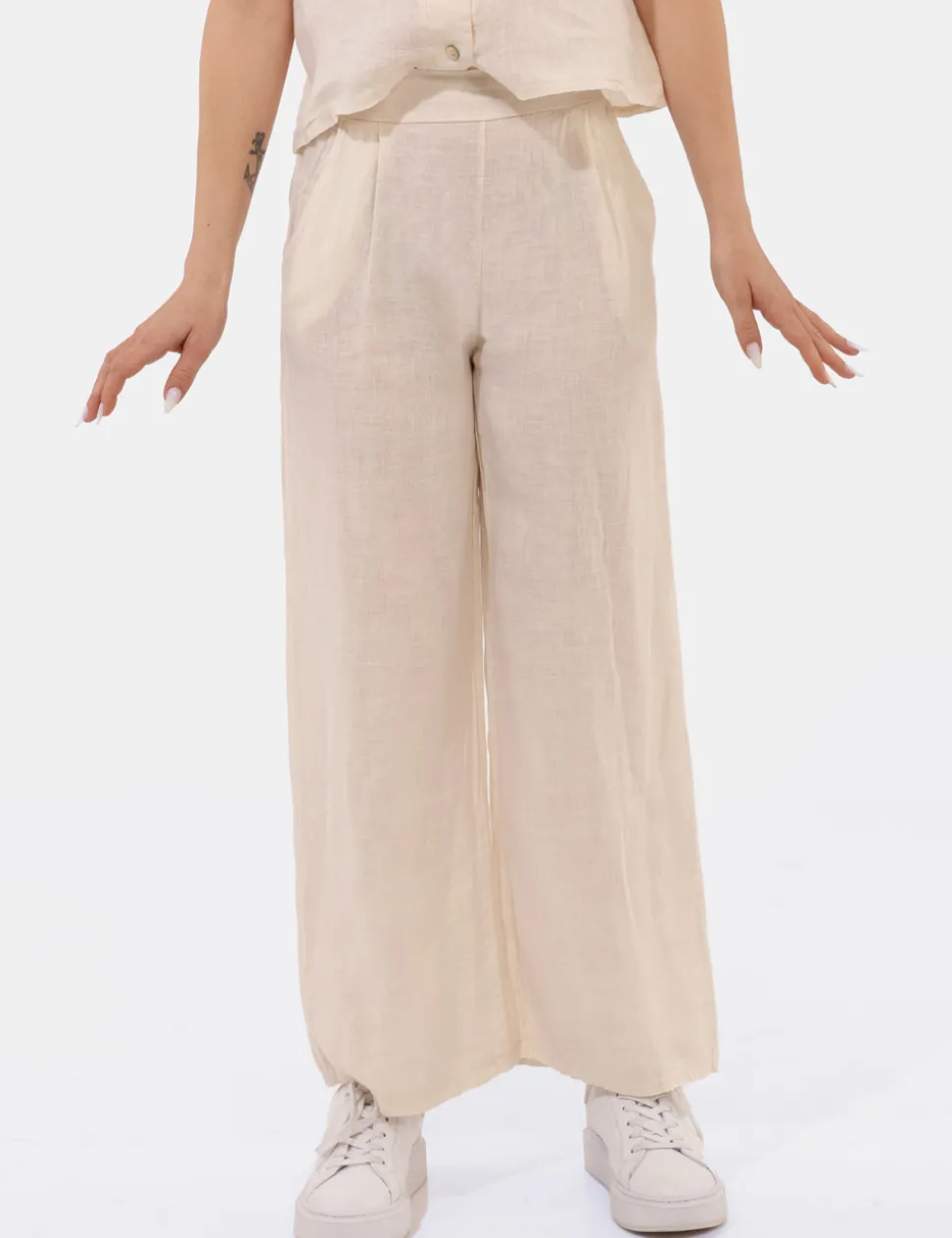 Pantaloni Rue De Clerie Beige