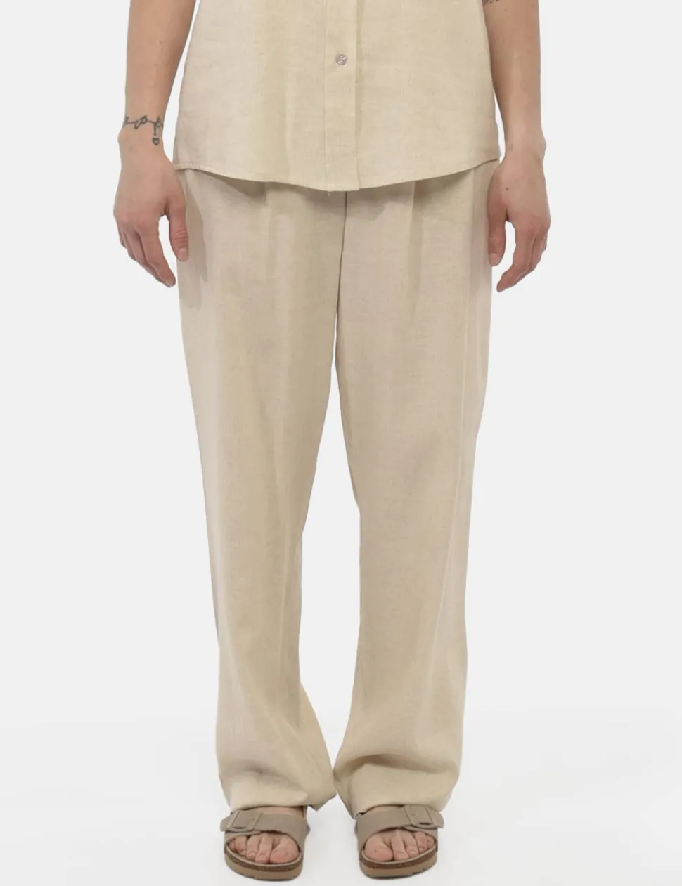 Pantaloni Rue De Clerie Beige