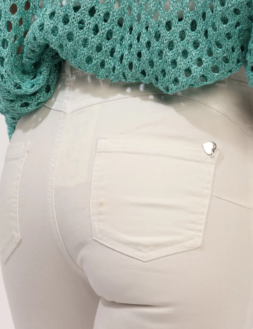 Pantaloni Rue De Clerie Bianco