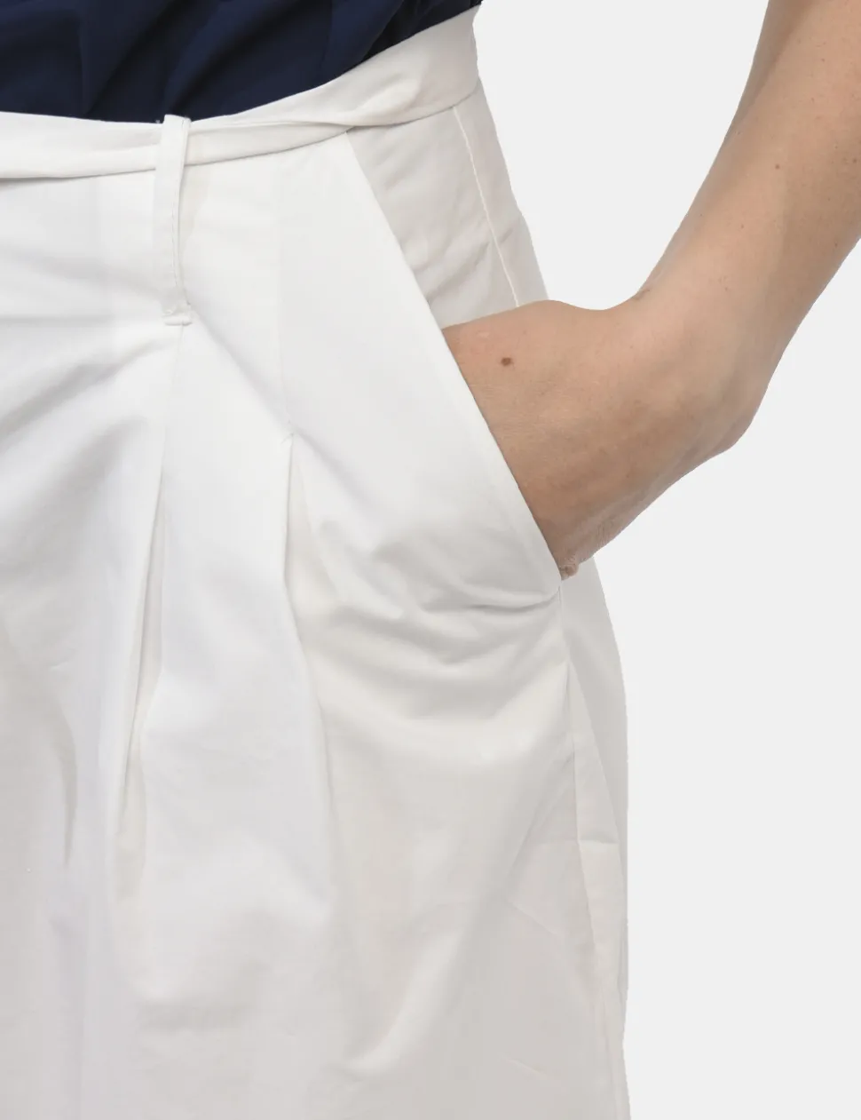 Pantaloni Rue De Clerie Bianco