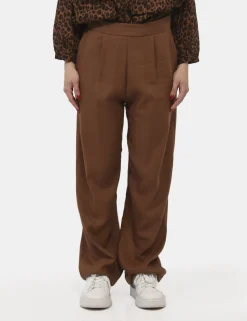 Pantaloni Rue De Clerie Marrone