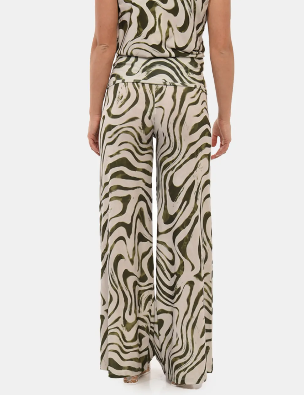 Pantaloni Rue De Clerie Verde