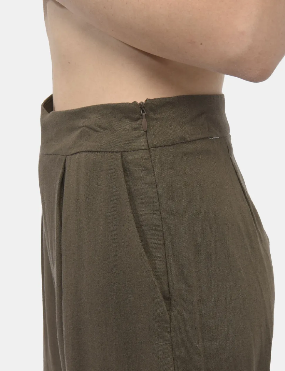 Pantaloni Rue De Clerie Verde