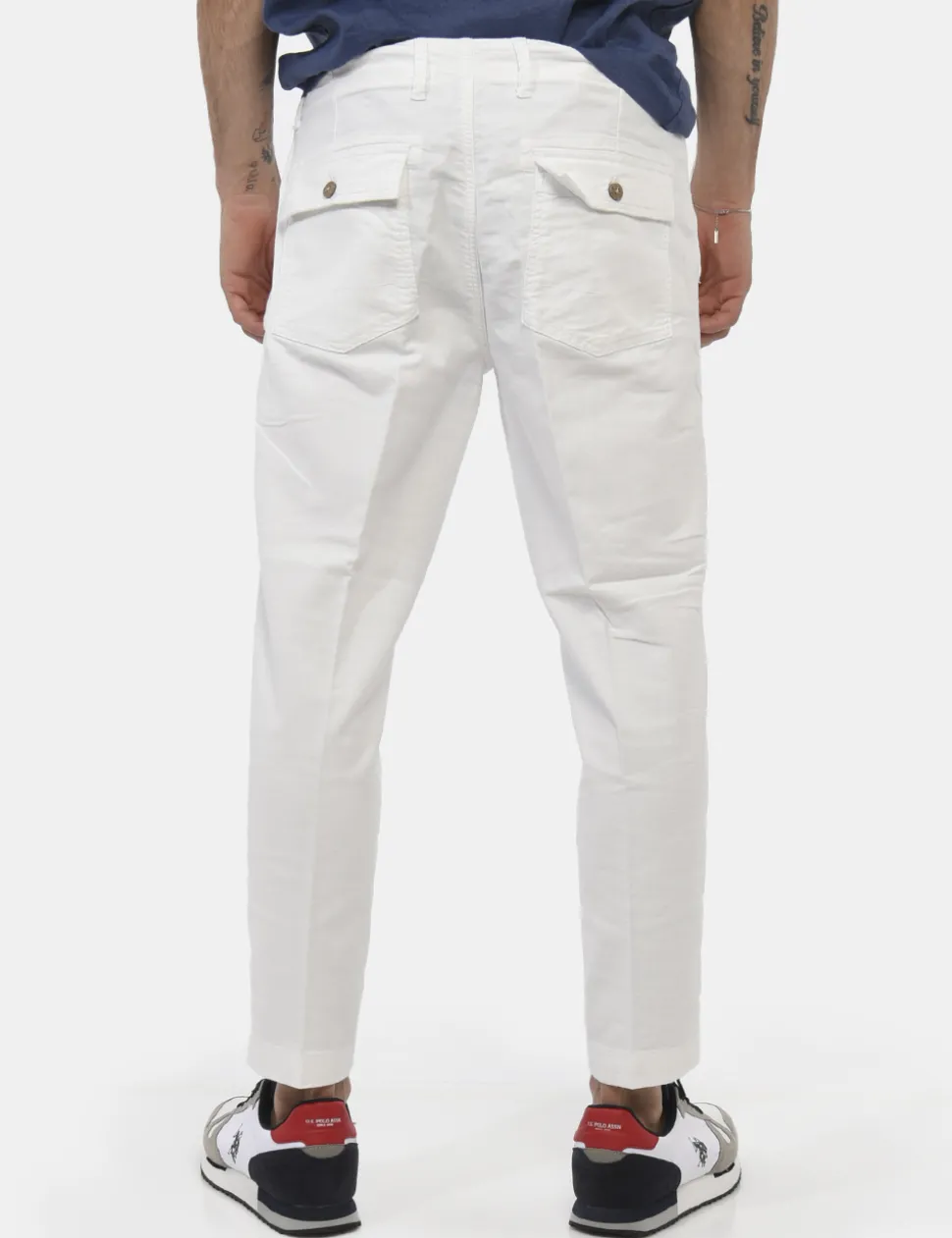 Pantaloni Sseinse Bianco