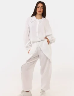 Pantaloni Via Delle Rose Bianchi