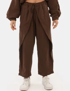 Pantaloni Via Delle Rose Marroni