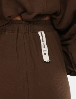Pantaloni Via Delle Rose Marroni