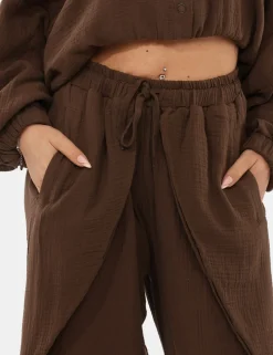 Pantaloni Via Delle Rose Marroni