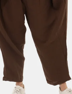 Pantaloni Via Delle Rose Marroni