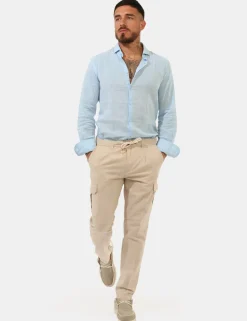 Pantaloni Yes Zee Beige