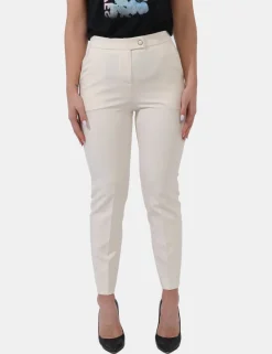Pantaloni Yes Zee Bianco