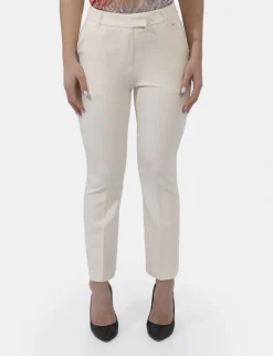 Pantaloni Yes Zee Bianco