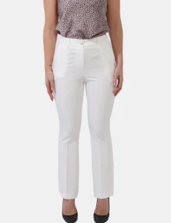 Pantaloni Yes Zee Bianco
