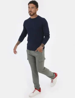 Pantaloni Yes Zee Grigio