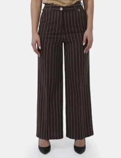 Pantaloni Yes Zee Marrone