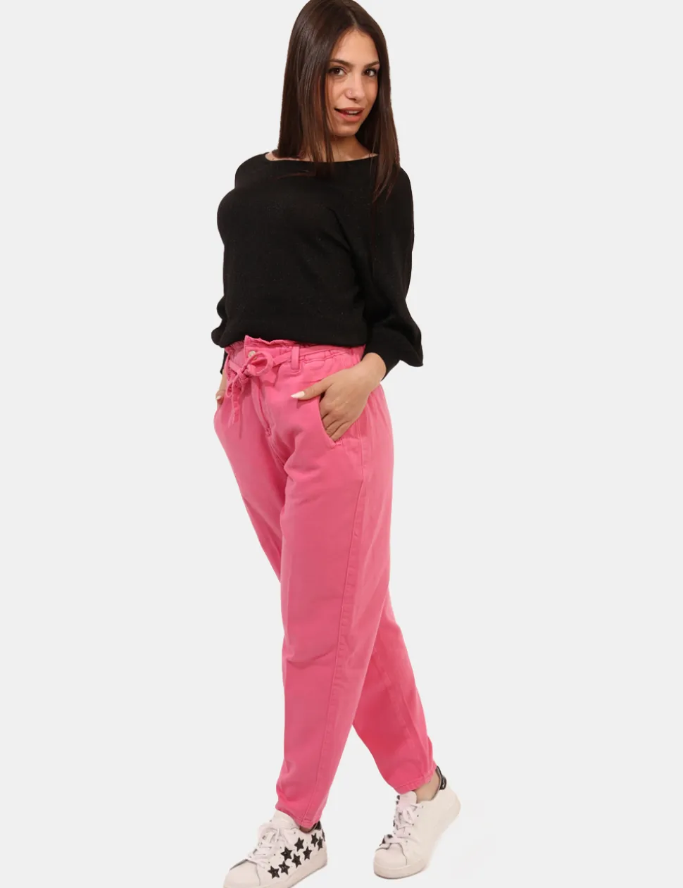 Pantaloni Yes Zee Rosa