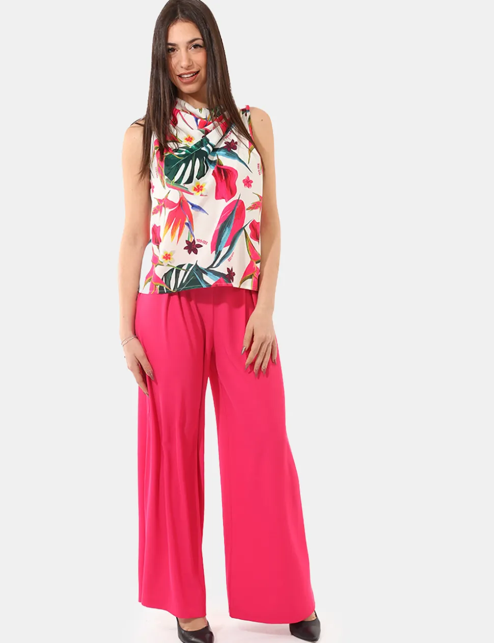 Pantaloni Yes Zee Rosa