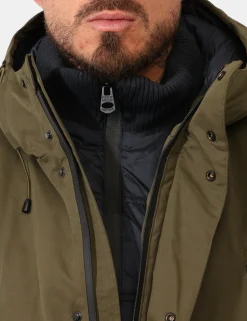 Piumino Fred Mello Verde