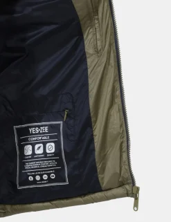 Piumino leggero Yes Zee Verde