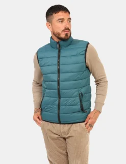 Piumino smanicato Concept83 Verde